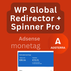 WP Global Redirector + Spinner Pro – Monetize multiple Links in minutes